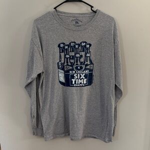 New England Patriots long Sleeve Six Pack Tee